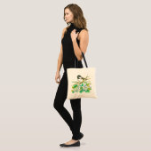 Tote Bag Chickadee Bird May Flower Catkins Willow Branches (Devant (modèle))
