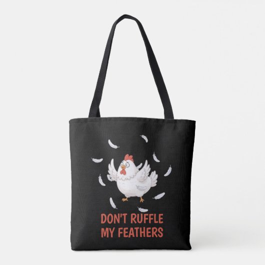 Tote Bag Chicken Feathers (Dos)