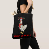 Tote Bag Chicken T-shirt Chicken Chicken Holiday Lights A (De près)