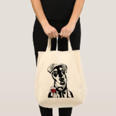 Tote Bag Chien à vin (Devant (produit))