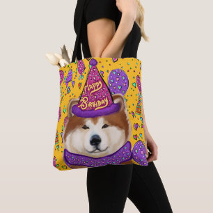 TOTE BAG CHIEN AKITA