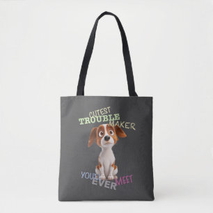 Tote Bag Chien animal de compagnie le plus difficile à tail