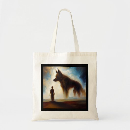 Tote Bag Chien animal Spirit 1 (Devant)