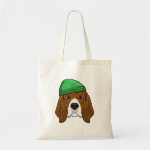 Tote Bag Chien avec Beanie