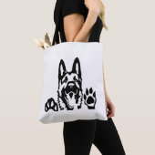 Tote Bag chien berger allemand (De près)