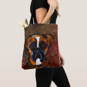 Tote Bag Chien Boxer (De près)