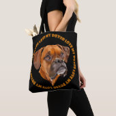 Tote Bag Chien Boxer (De près)