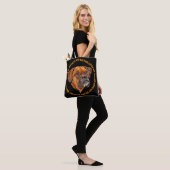 Tote Bag Chien Boxer (Sur le modèle)