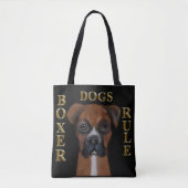 Tote Bag Chien Boxer (Devant)