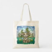 Tote Bag Chien Brownie Pup  (Dos)