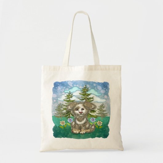 Tote Bag Chien Brownie Pup  (Devant)