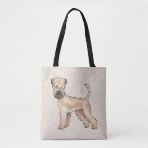 Tote Bag Chien caricaturé doux irlandais