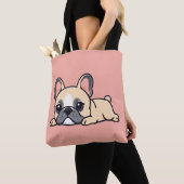 Tote Bag chien carlin (De près)