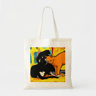Tote Bag Chien, Chat, Animaux