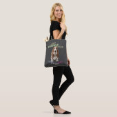 Tote Bag Chien Cuttest Trouble Maker Cute Adorable Funny (Sur le modèle)