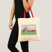 Tote Bag Chien dans la bande dessinée de thérapie (Devant (produit))