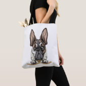 Tote Bag Chien dans la poche Funny Chien pour Amoureux de l (De près)