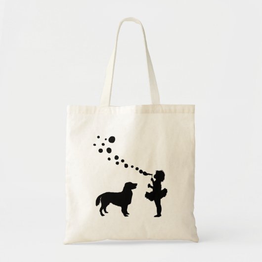 Tote Bag Chien d'arrêt Plat-Enduit (Devant)