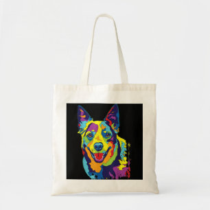 Tote Bag Chien de bétail drôle australien chien de bétail P