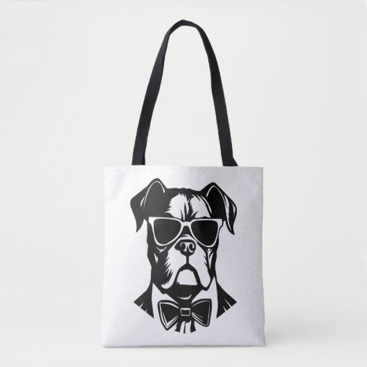 Tote Bag Chien de boîte (Devant)