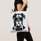 Tote Bag Chien de boîte (De près)