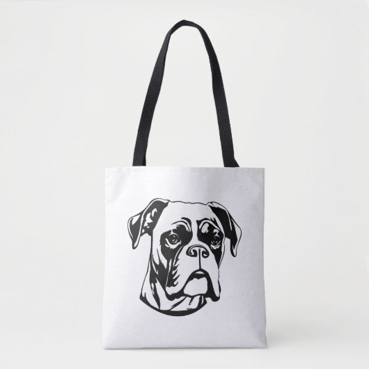 Tote Bag Chien de boîte (Devant)