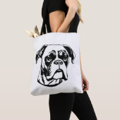 Tote Bag Chien de boîte (De près)