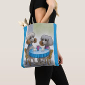 Tote Bag Chien de caniche mignon (De près)