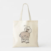 Tote Bag Chien de caniche standard Thunder_Cove (Dos)