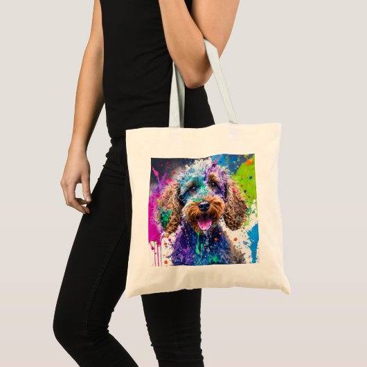 Tote Bag Chien de Cockerpoo (Devant (produit))