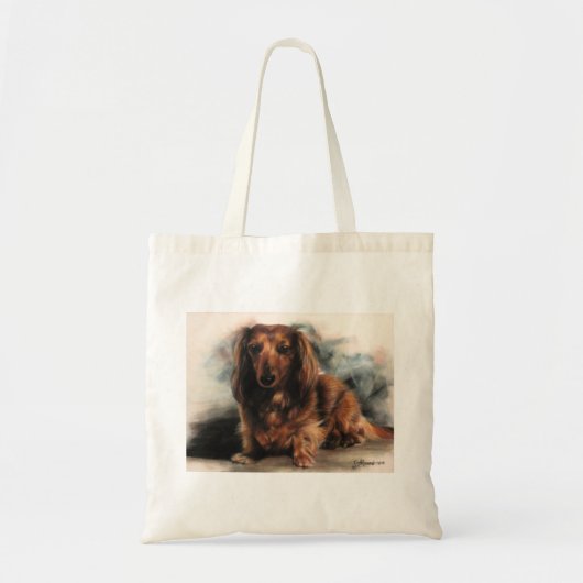 Tote Bag Chien de Dachshund (Devant)