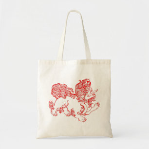 Tote Bag Chien de Fu, chien de Foo