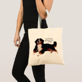 Tote Bag chien de montagne bernois (Devant (produit))