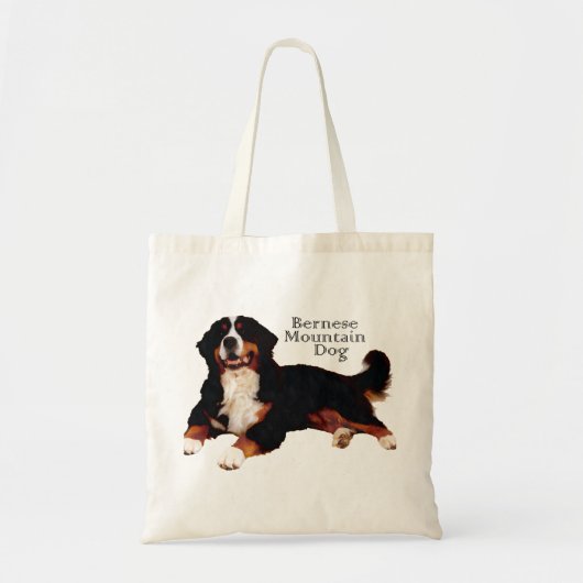 Tote Bag chien de montagne bernois (Devant)