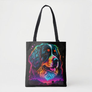 Tote Bag Chien de Montagne bernois lumineux et magnifique