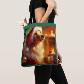 Tote Bag Chien de Noël 1 (De près)