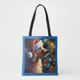 Tote Bag Chien de Noël 3
