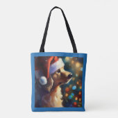 Tote Bag Chien de Noël 3 (Dos)