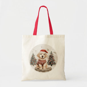 Tote Bag Chien de Noël du Labrador Retriever