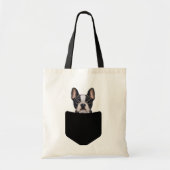 Tote Bag Chien de poche français (Devant)
