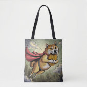 Tote Bag Chien de Shiba Inu (Devant)
