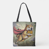 Tote Bag Chien de Shiba Inu (Dos)