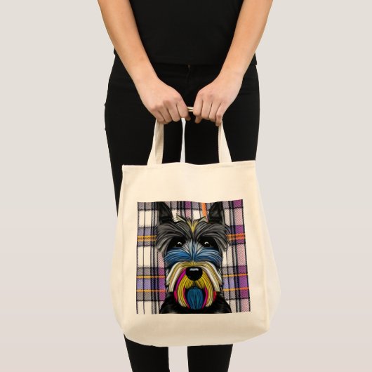 Tote Bag Chien écossais (Devant (produit))