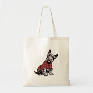 Tote Bag Chien écossais