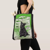 Tote Bag Chien écossais par livraison spéciale (De près)