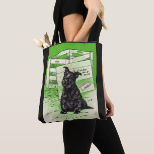 Tote Bag Chien écossais par livraison spéciale