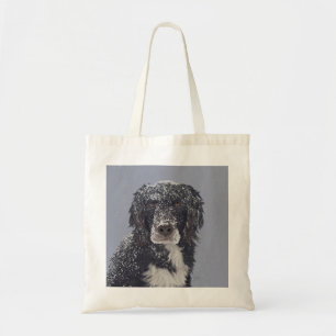 Tote Bag Chien espagnol mixer portrait animal de compagnie