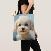 Tote Bag Chien Fourre-tout (De près)