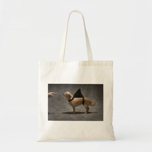 Tote Bag Chien Fourre-tout de requin (Devant)