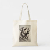 Tote Bag Chien Labrador (Dos)